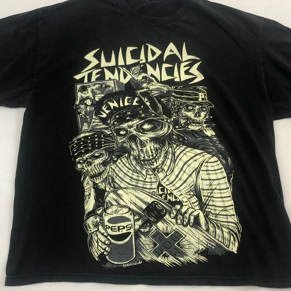 Suicidal Tendencies 90s ビンテージ バンド Tシャツ 90s SUICIDAL TENDENCIES T-Shirt | VOSTOK